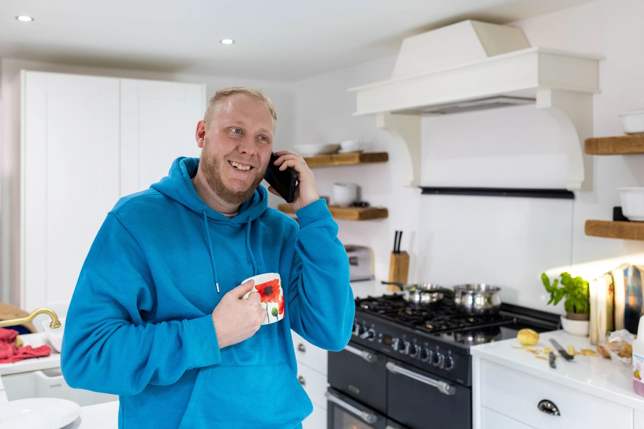 Customer portrait for appliance repair testimonial
